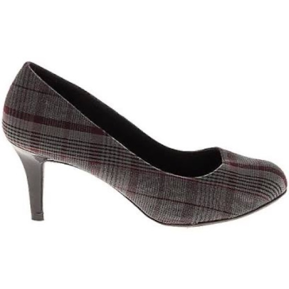 Plaid Work Heel